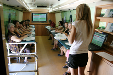 Formaci&oacute;n en el Preveb&uacute;s. Foto TO&Ntilde;I FRANCO